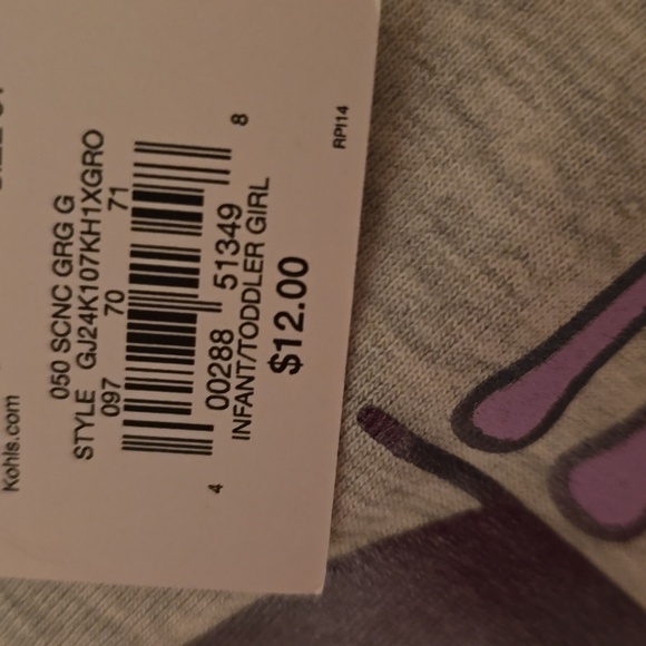 OKIE DOKIE AND JUMPING BEANS TODDLER GIRLS TEES BUNDLE OF TWO SIZE 3T - Picture 4 of 9